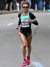 Valeria Straneo wurde wie bei den Weltmeisterschaften Zweite