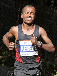 Kebede Tsegaye siegte taktisch klug zum zweiten Mal in London nach 2010.