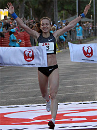 Honolulu Marathon 2012 Siegerin Galimova